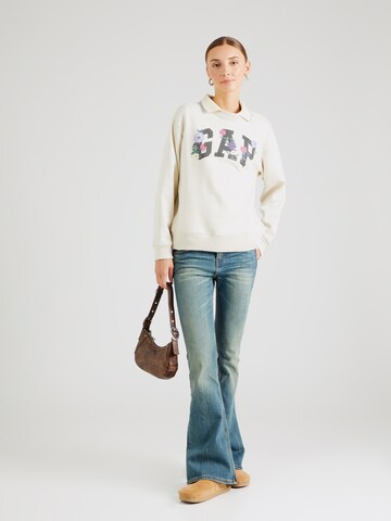 GAP - Sweatshirt 'HERITAGE' em bege