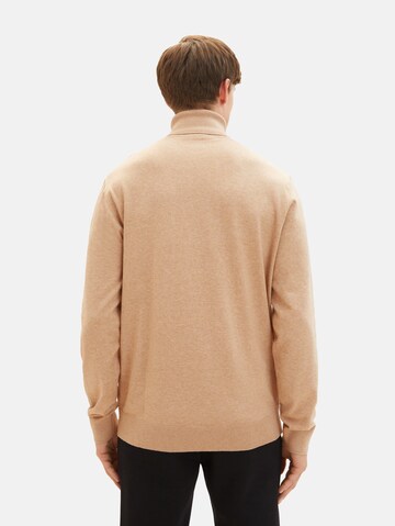 TOM TAILOR Pullover i beige