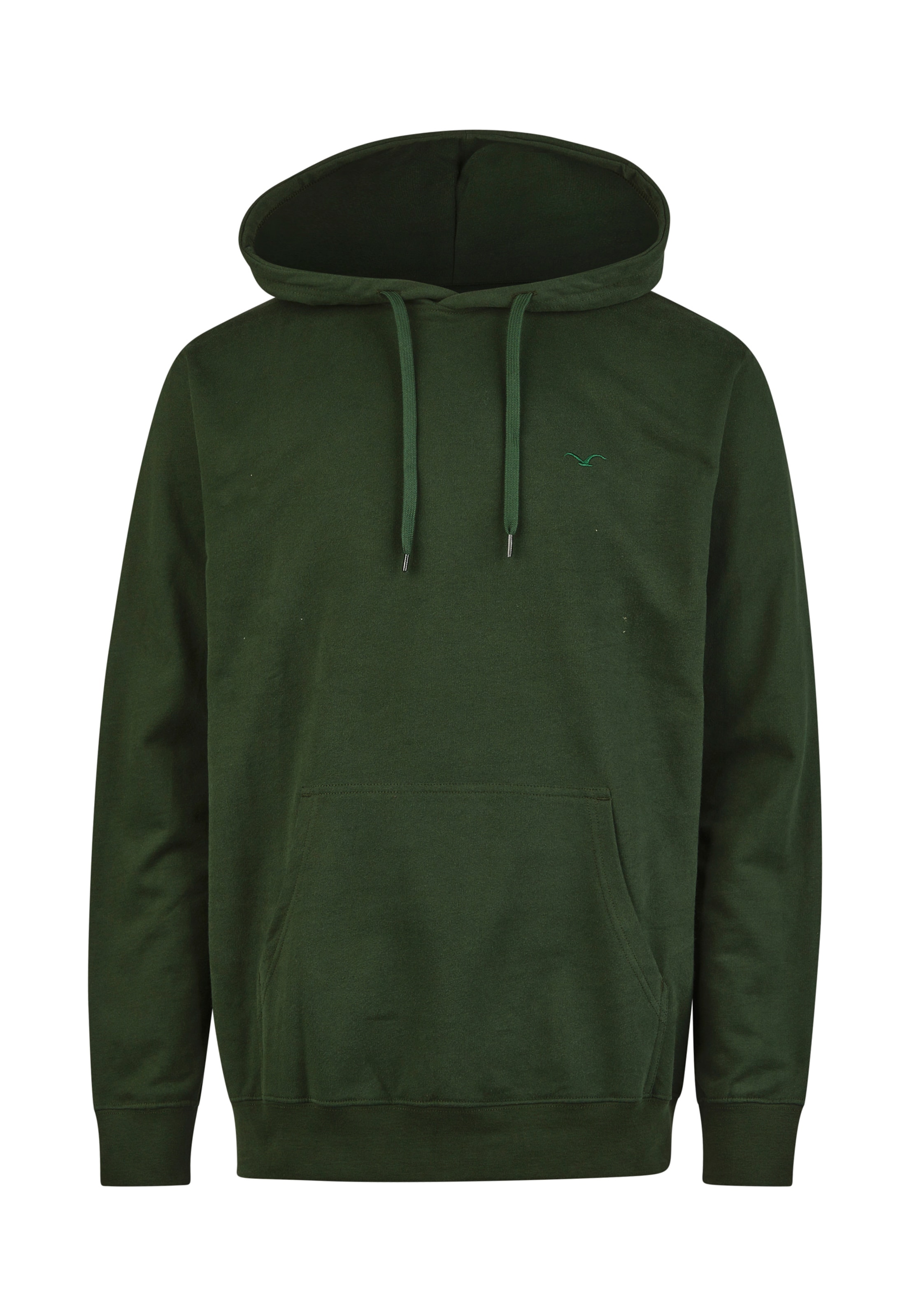 Cleptomanicx Hoodie 'Ligull' in Grün: Vorderseite