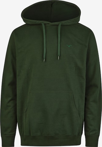 Cleptomanicx Hoodie 'Ligull' in Grün: Vorderseite