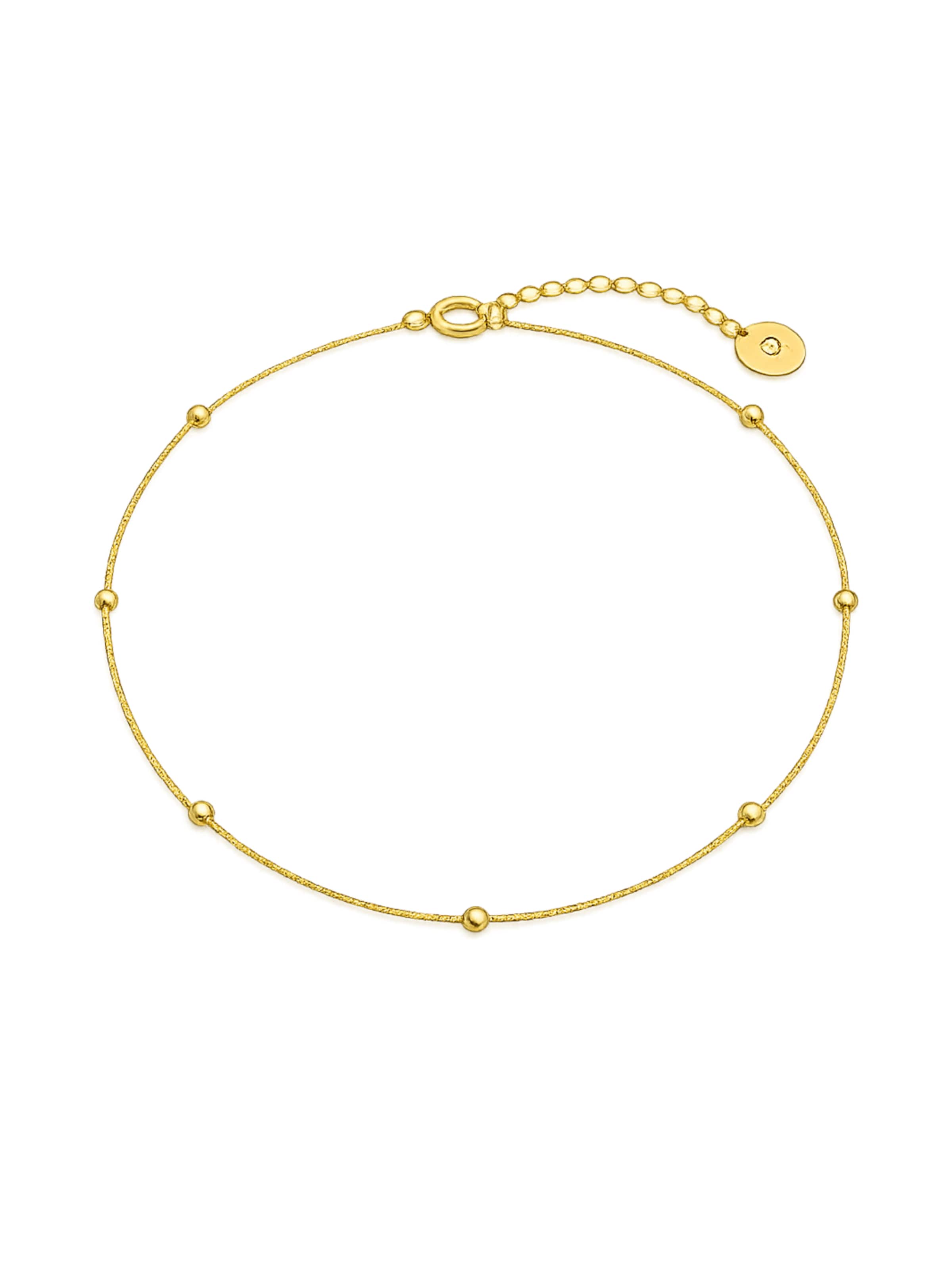 Pure Schmuck Necklace 'Ball Harmony' in Gold: front