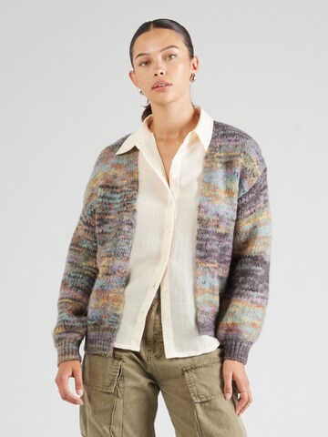 Molly BRACKEN Knit Cardigan in Grey: front