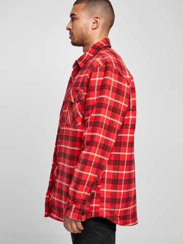 Urban Classics Regular fit Between-Season Jacket in Red