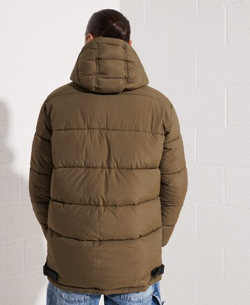 Superdry Winterjacke 'Expedition Cocoon' in Grün