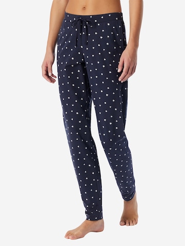 SCHIESSER Pyjamahose 'Mix & Relax'‌‌ in Blau
