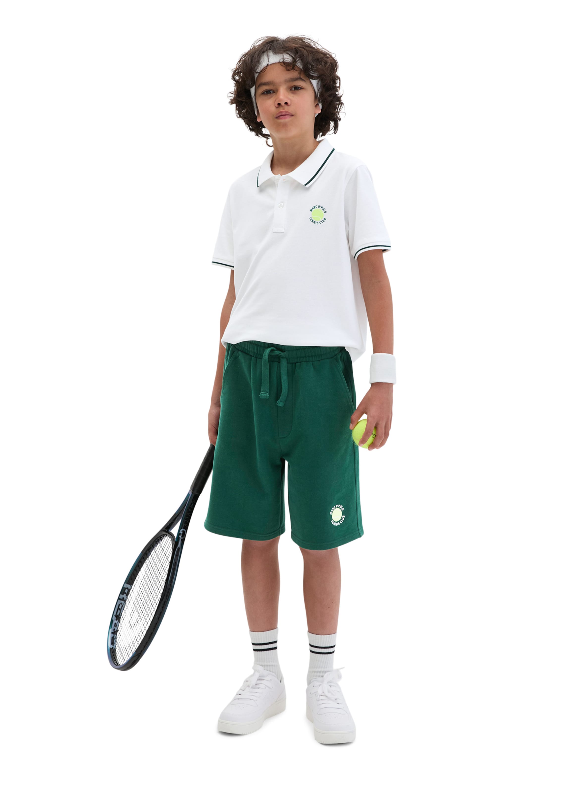 Loosefit Pantalon Marc O'Polo en vert