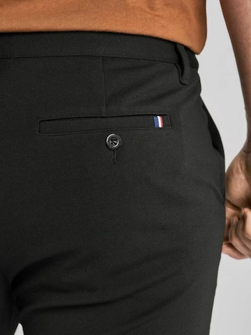 U.S. POLO ASSN. regular Lærredsbukser 'Milo' i sort