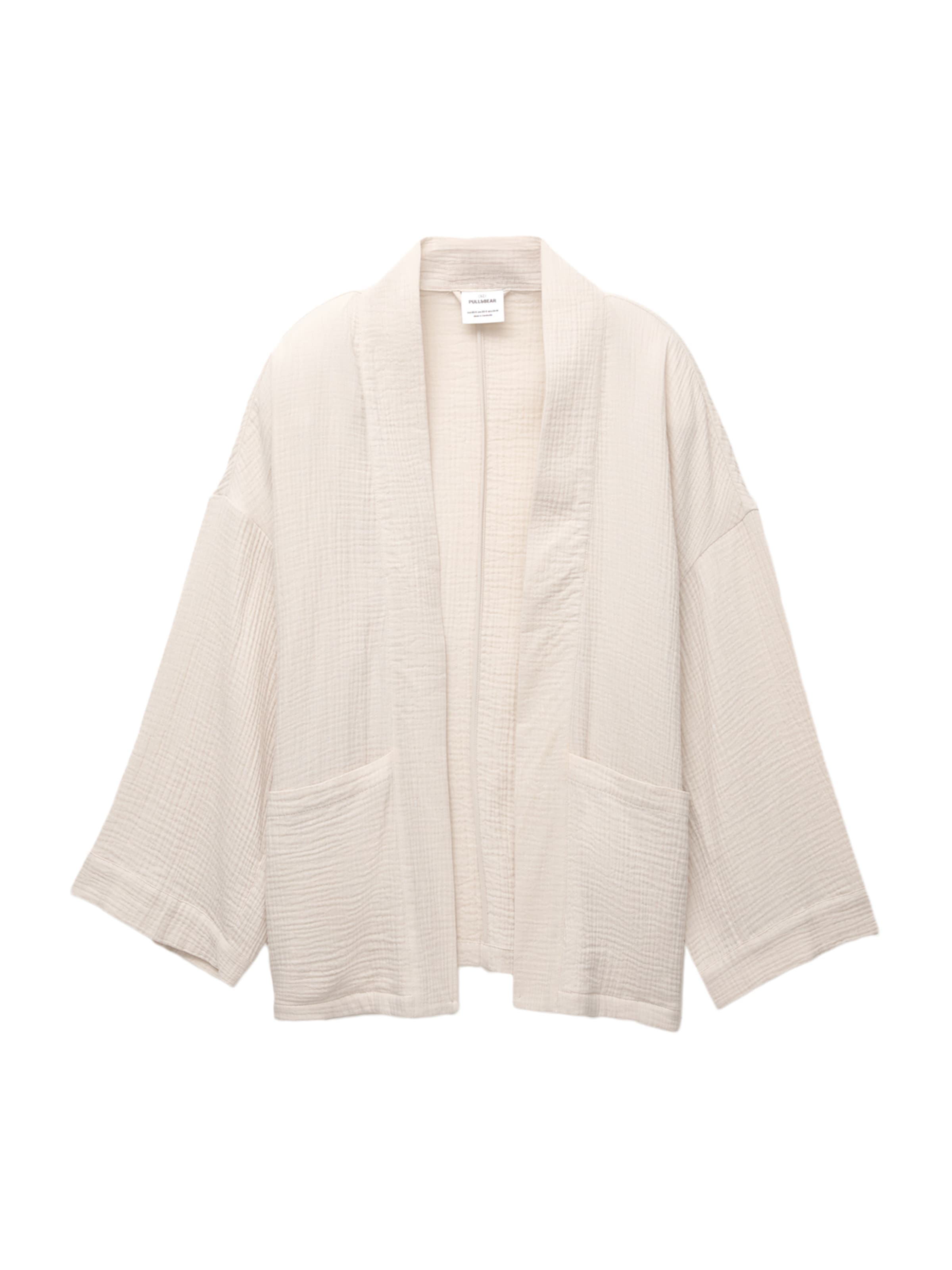 Pull&Bear Kimono i beige: framsida