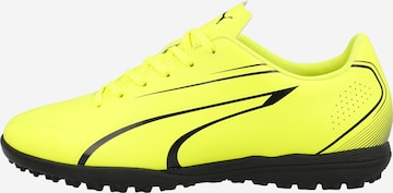 Chaussure de foot 'VITORIA' PUMA en jaune : devant