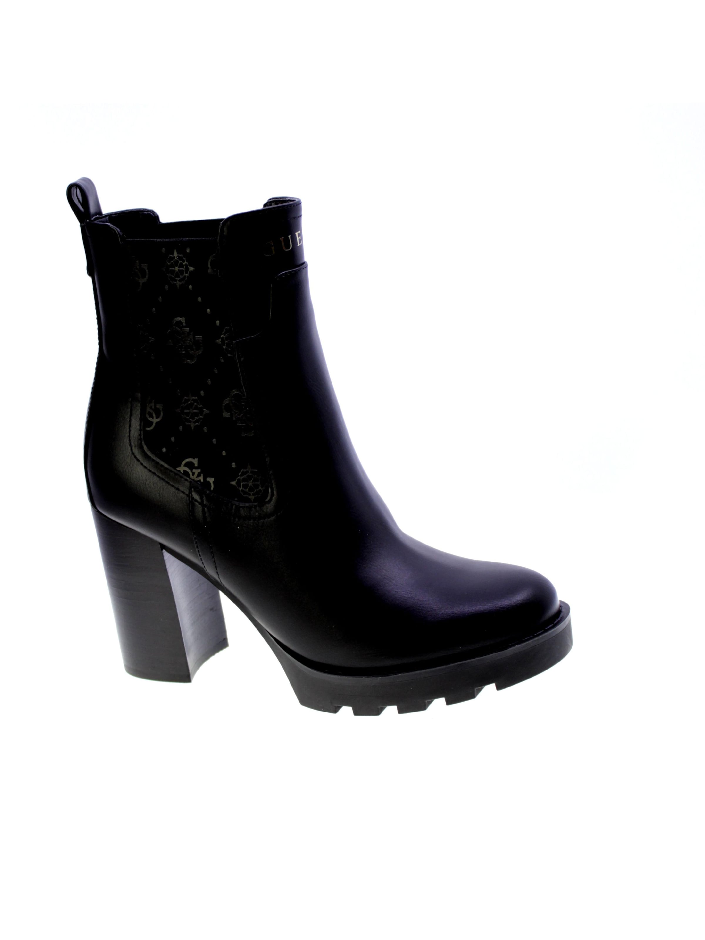 Boots chelsea di GUESS in nero: frontale