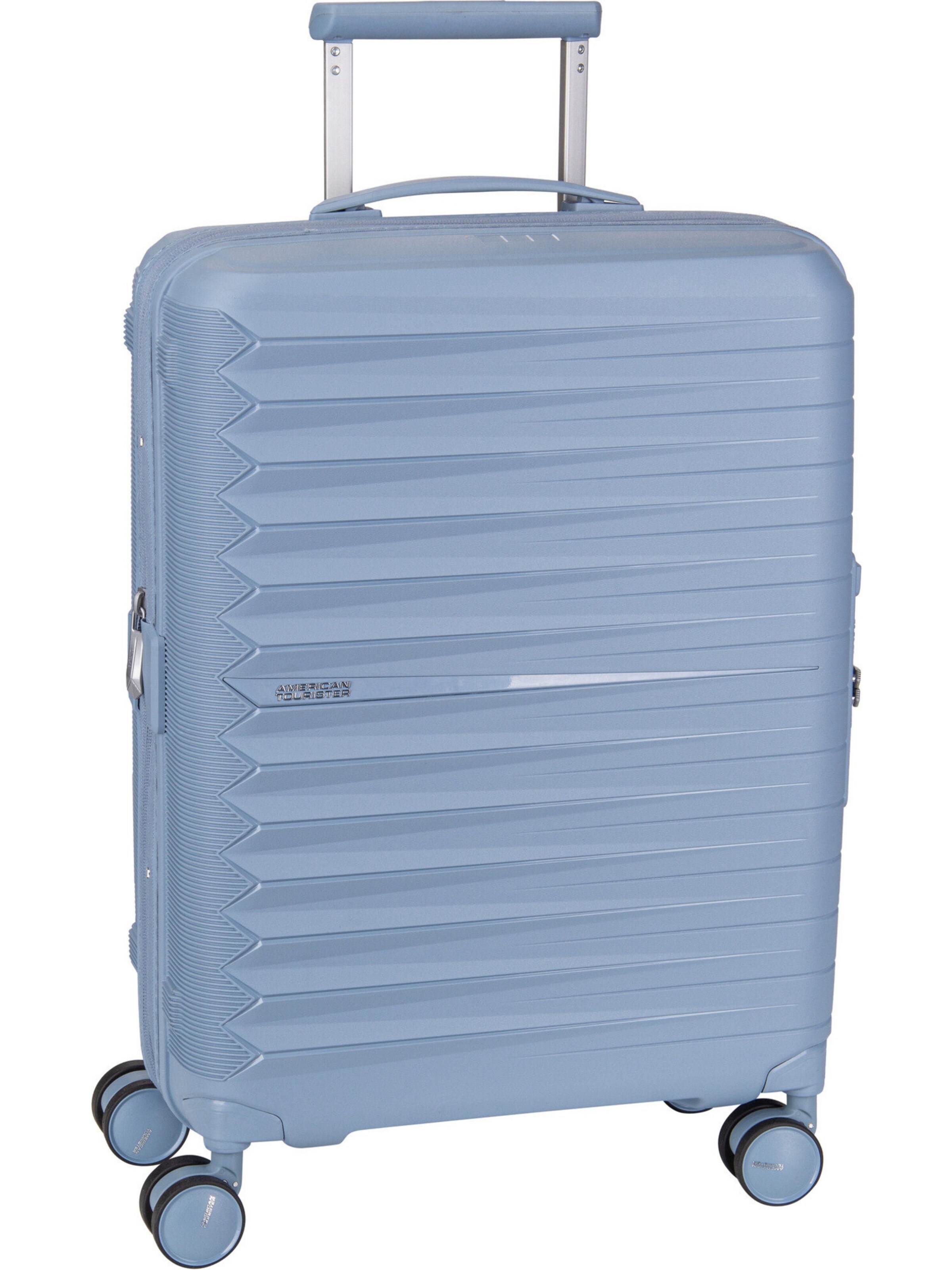 American Tourister Cart 'Fastforward Spinner 55' in Blue: front