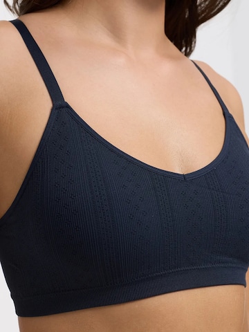 cfab Bustier BH 'Jacquard Bralette' in Blauw