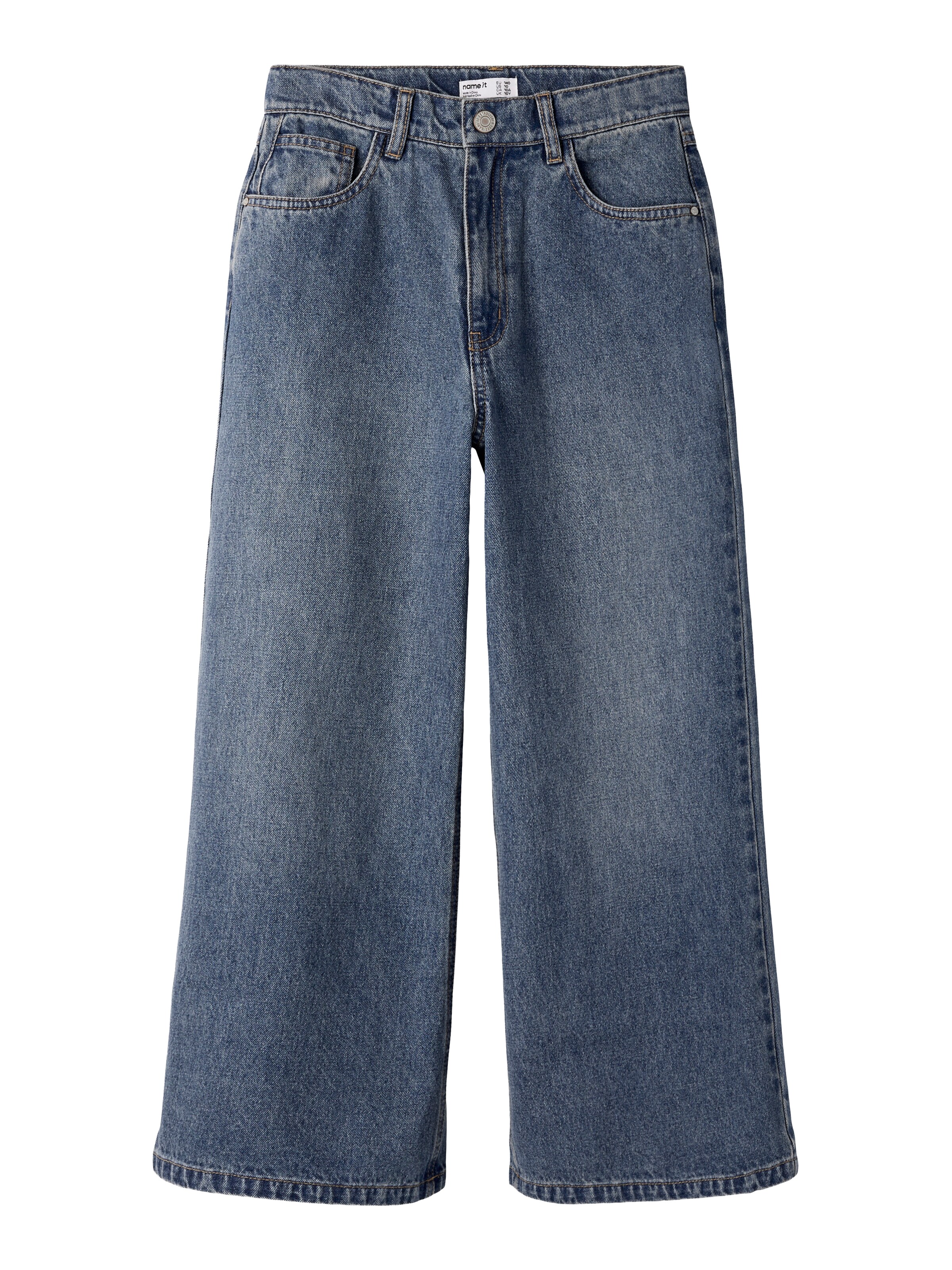 NAME IT Wide leg Jeans 'NKFBELLA' in Blue: front