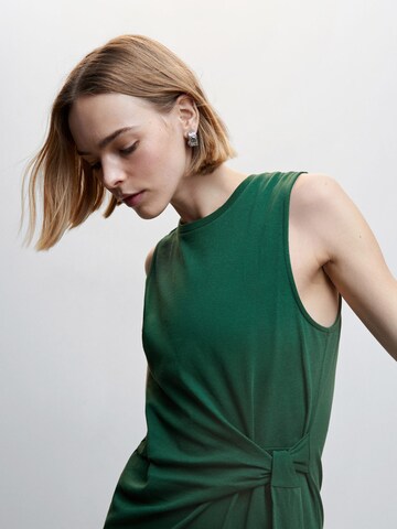 MANGO Obleka 'FERTINA' | zelena barva