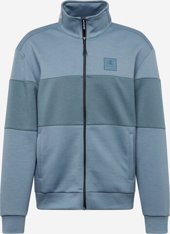 Champion Authentic Athletic Apparel Sweatjacke in Blau: predná strana