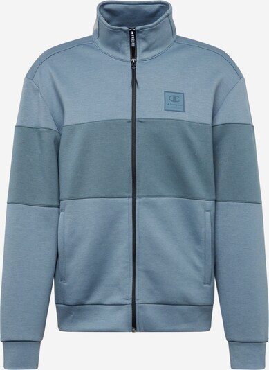 Champion Authentic Athletic Apparel Zip-Up Hoodie in Smoke blue / Dusty blue, Item view