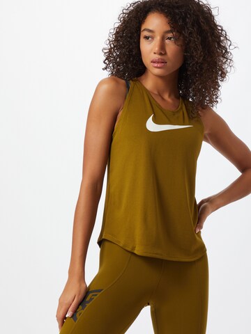 Haut de sport NIKE en vert : devant