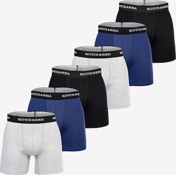 Boxers SCOTCH & SODA en bleu : devant