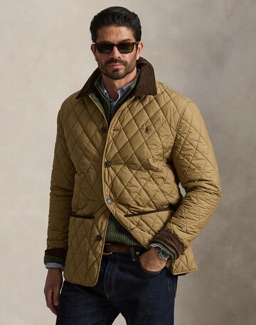 Polo Ralph Lauren Big & Tall Преходно яке в кафяво: отпред