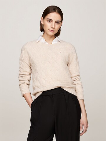 TOMMY HILFIGER Sweater in Beige: front