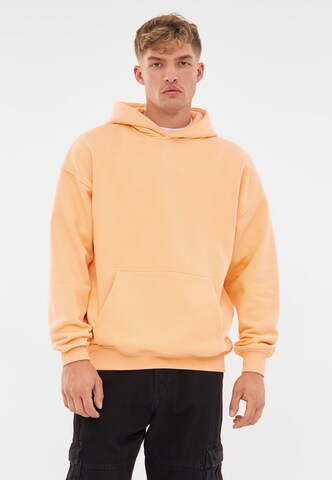 Johnny Urban Hoodie 'Cody Oversized' in Orange: Vorderseite