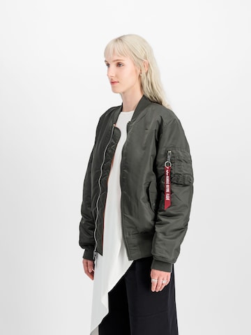 ALPHA INDUSTRIES Between-Season Jacket 'MA-1 Heritage' in Grey
