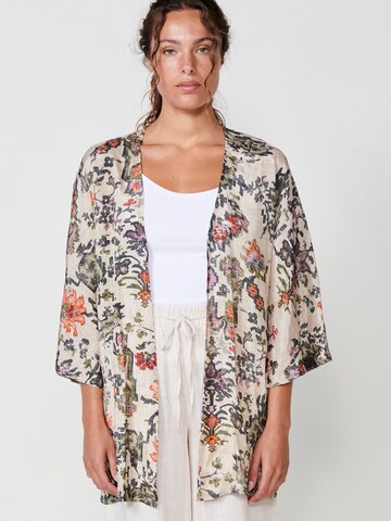 Kimono KOROSHI en mélange de couleurs : devant