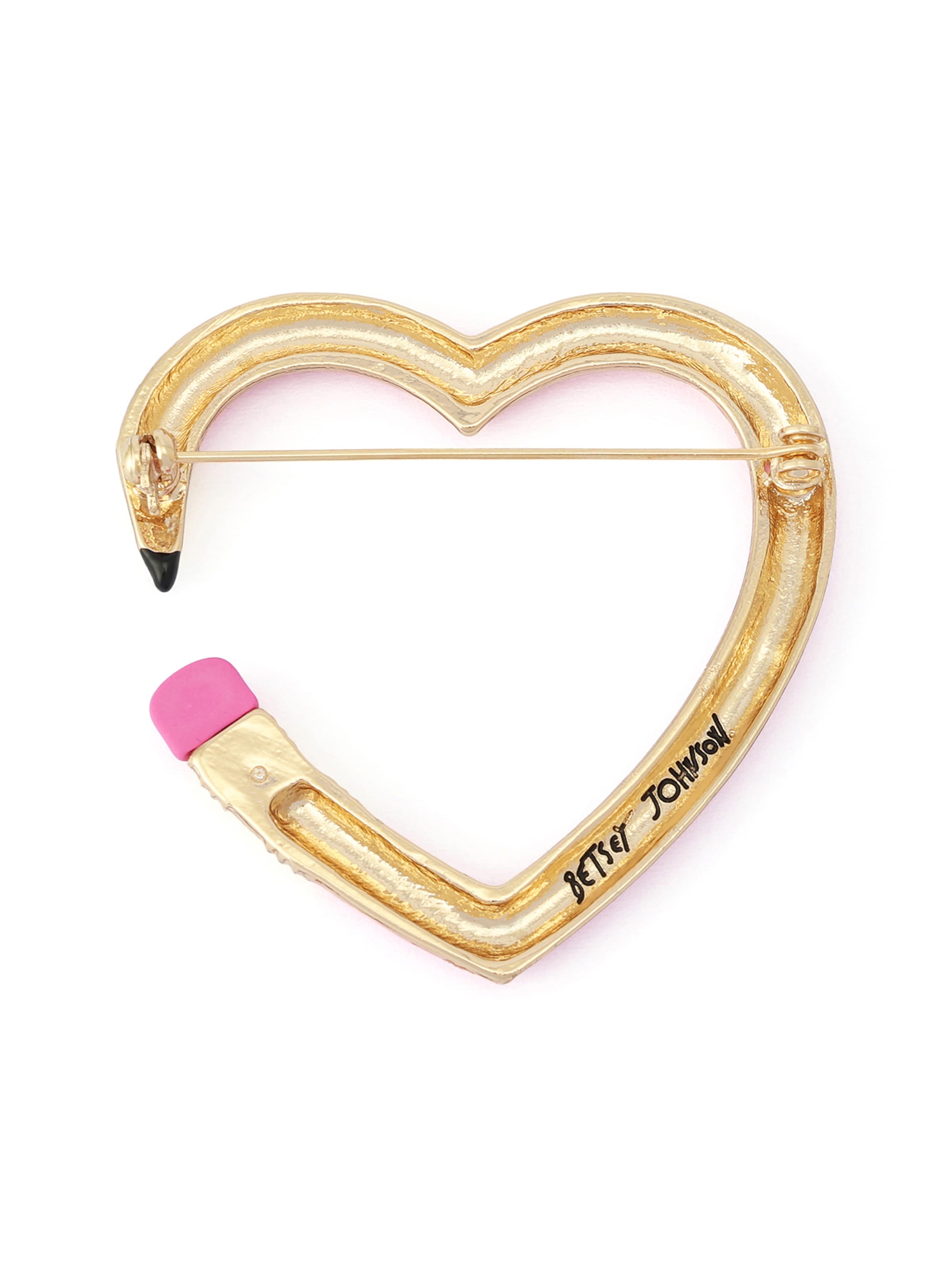 Betsey Johnson Broche 'Best In Class' i pink