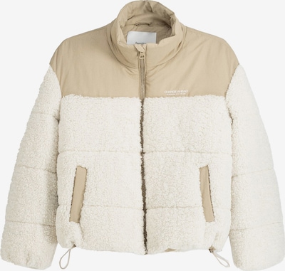 Bershka Veste mi-saison en beige / crème, Vue avec produit