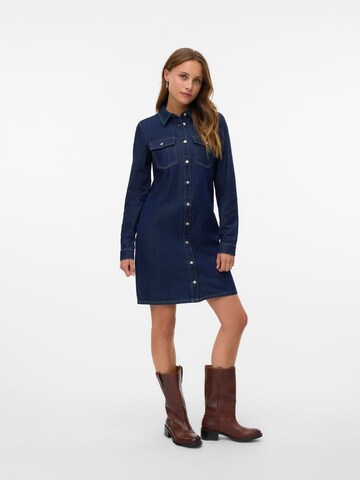 VERO MODA Blousejurk 'VMJennie' in Blauw