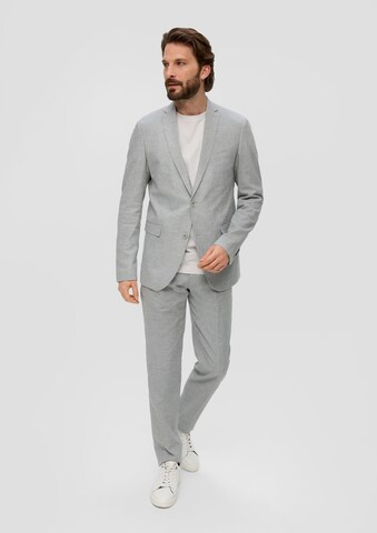 Slim fit Giacca da completo di s.Oliver BLACK LABEL in grigio