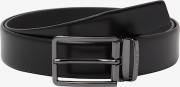 Lloyd belts Gürtel '0253' in Schwarz: Vorderseite