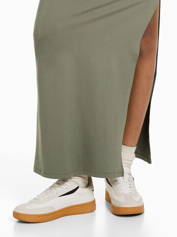 Jupe Bershka en vert