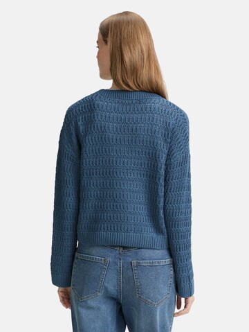 TOM TAILOR DENIM Sweater in Blue