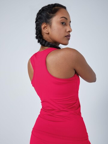 SPORTKIND Sporttop 'Tanktop V-Neck'‌‌ in Pink