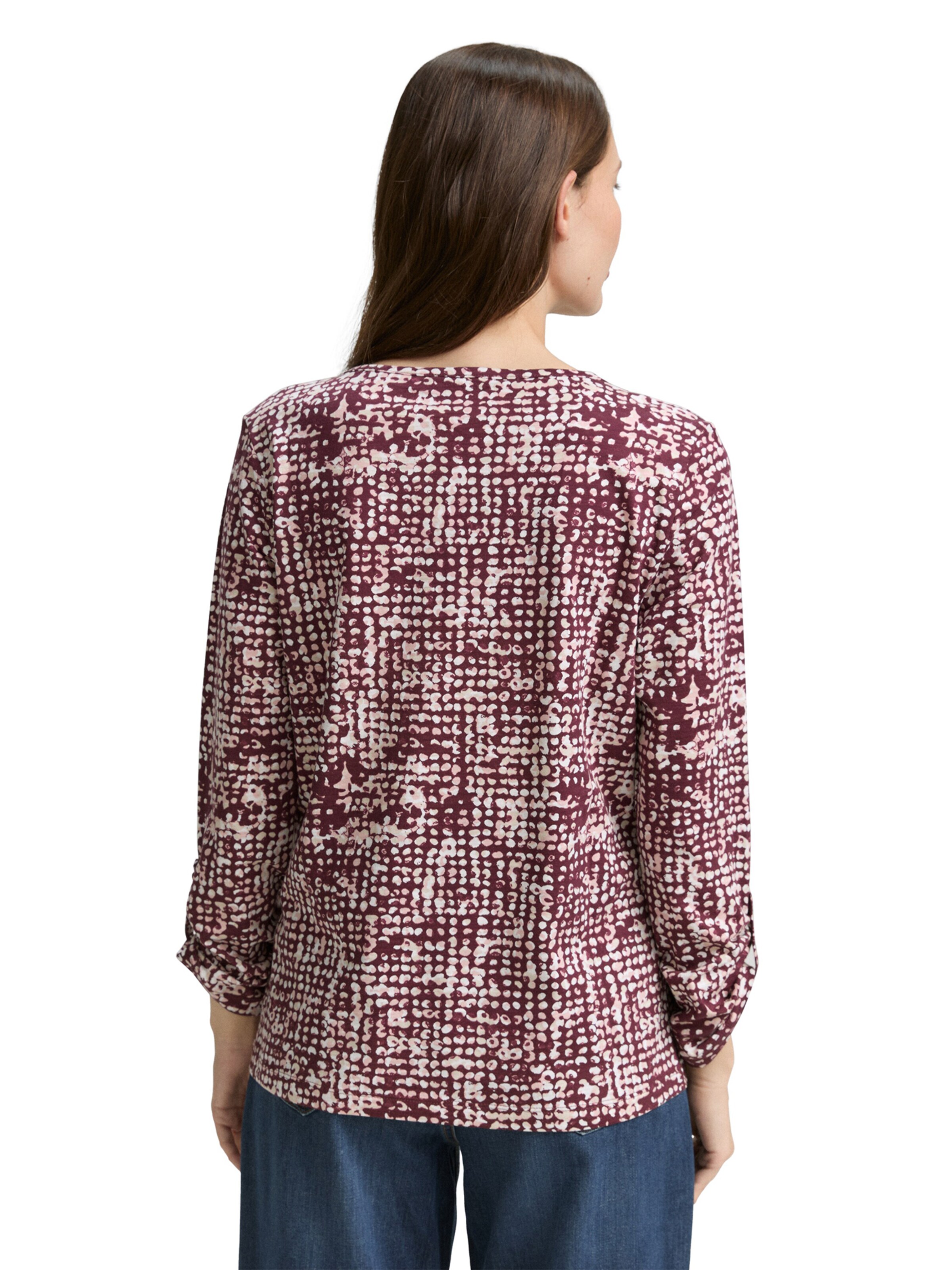 TOM TAILOR Shirt in Red