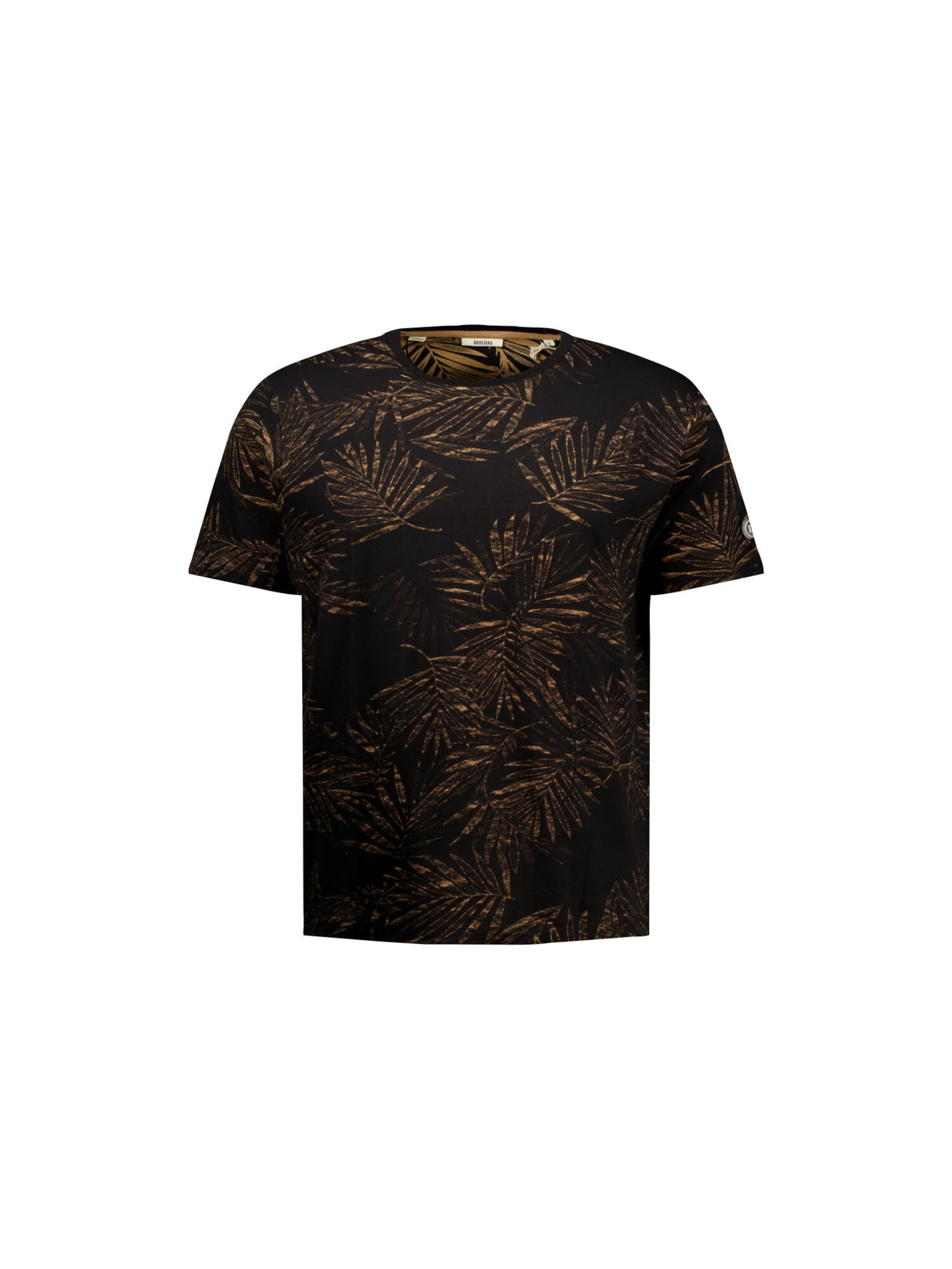 T-Shirt 'Blossom' Deeluxe en noir : devant