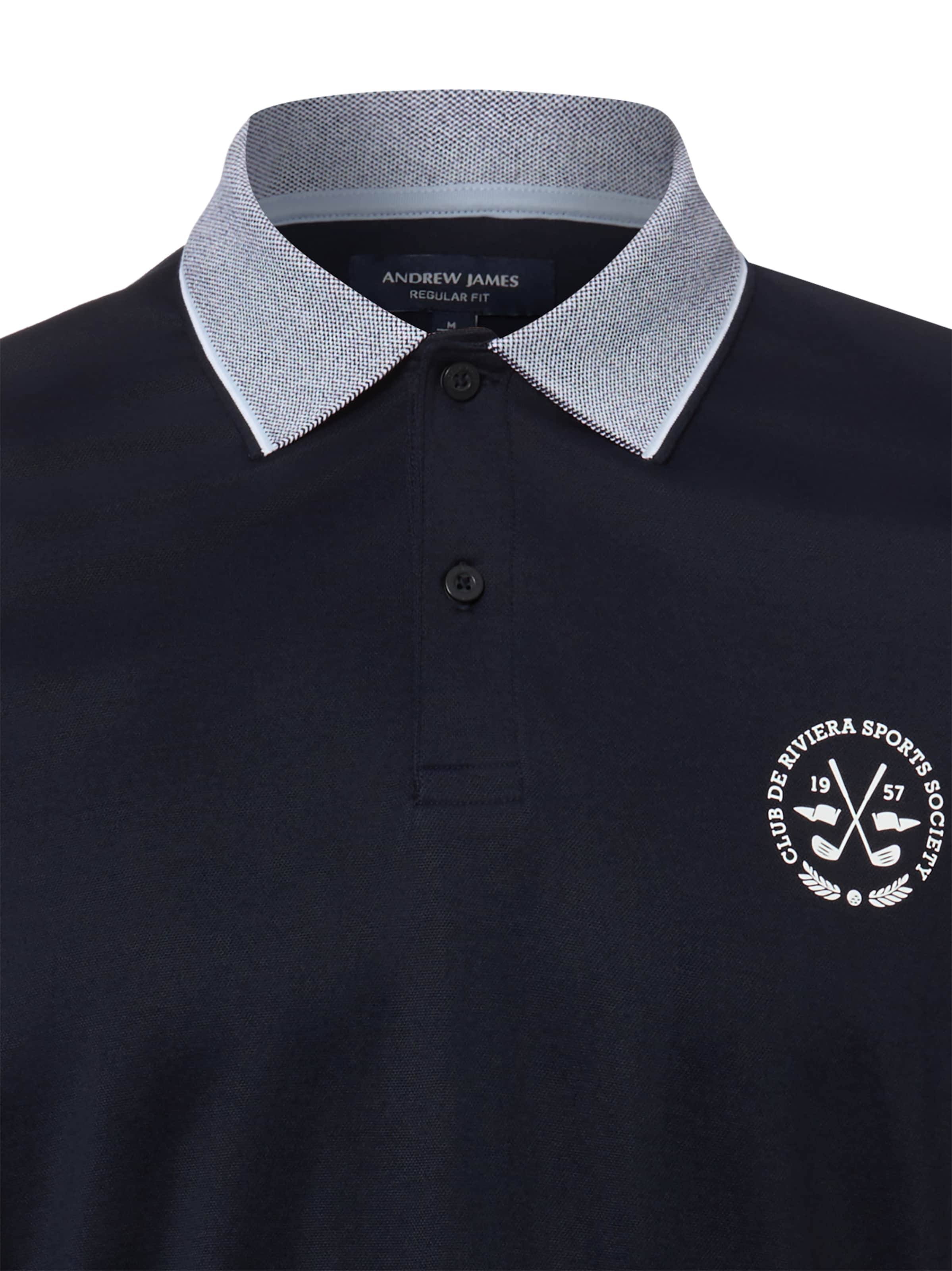 T-Shirt Andrew James en bleu