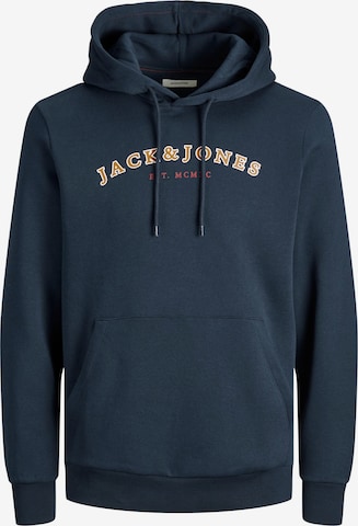 JACK & JONES Mikina – modrá: přední strana