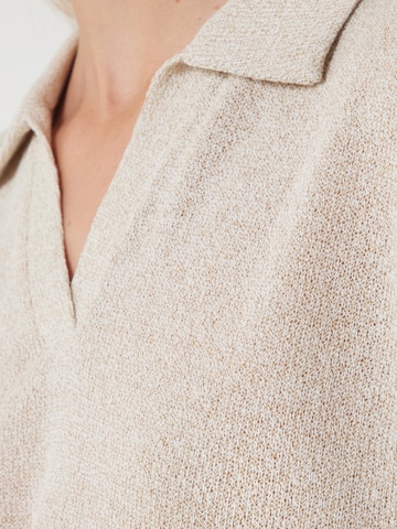 Pull-over 'Somari' OPUS en beige