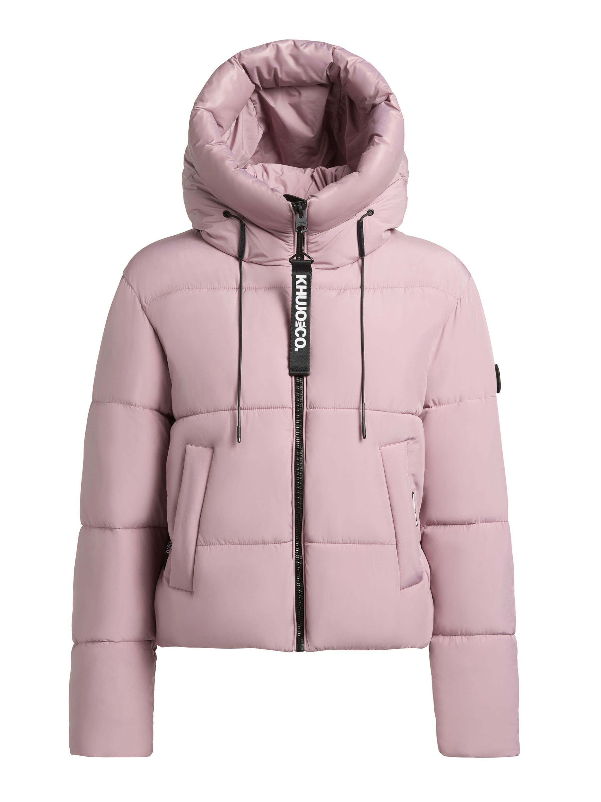 khujo - Casaco de inverno 'Kali' em rosa: frente