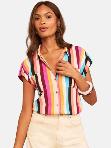 love & roses - Blusa en rosa: frente