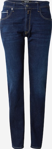 REPLAY Slimfit Jeans 'GROVER' in Blauw: voorkant