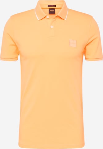 BOSS Orange Shirt 'Passertip' in Orange: front