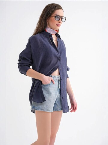 Camicia da donna di MixRay in blu