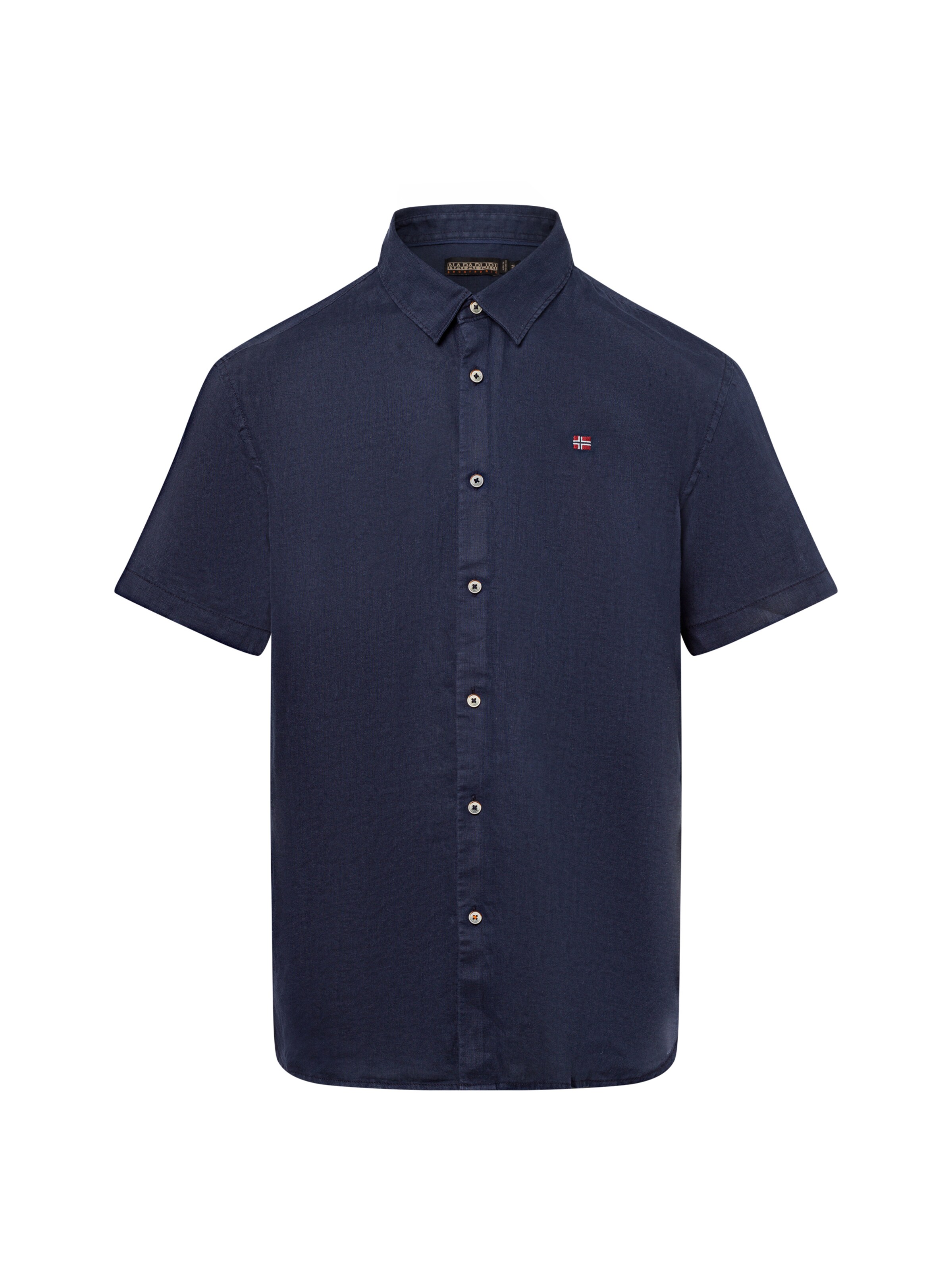 NAPAPIJRI Regular Fit Hemd in Blau: Vorderseite
