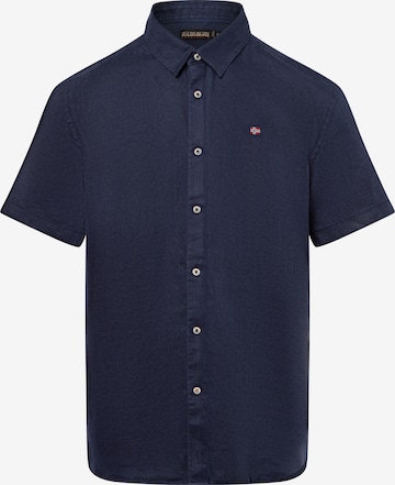 NAPAPIJRI Hemd in Blau: Vorderseite