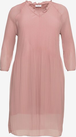SHEEGO Evening Dress in Pink: front