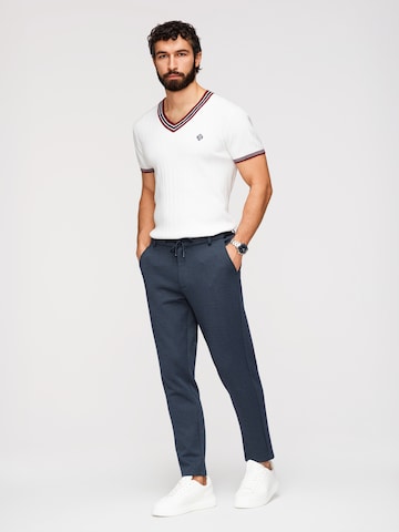 Ombre Regular Hose in Blau