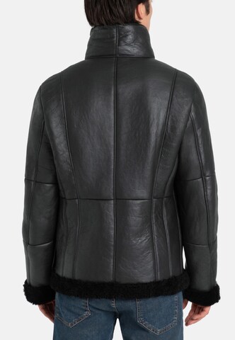 Valcuer 1887 Lederjacke 'Peter VC' in Schwarz